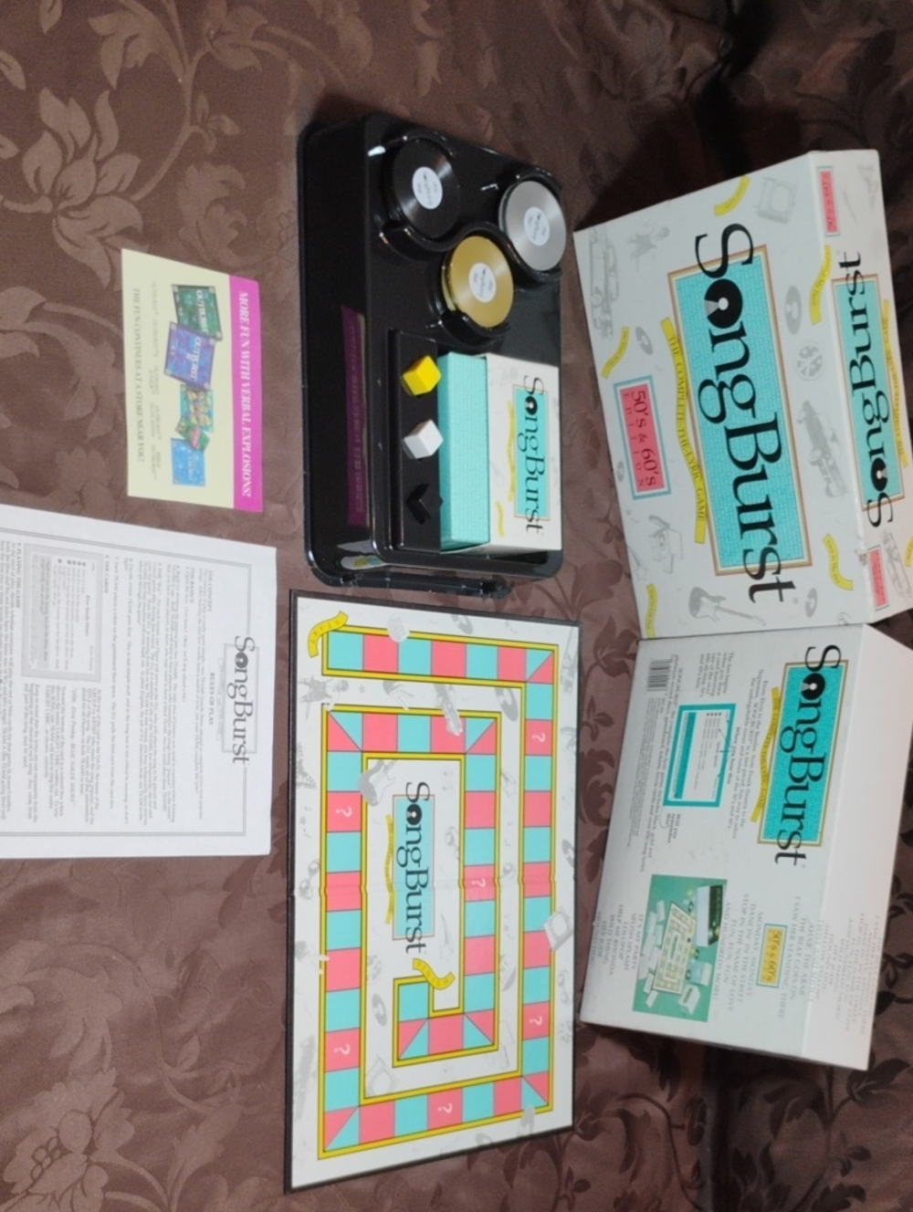 Vintage SongBurst Game 50s And 60s Edition